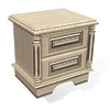 001-Тумбочка прикроватная
