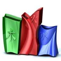 001-Вазы "Elements"