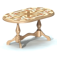 011-Стол "Маркетри"