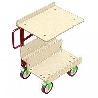 002-Стол-Тележка СТР-800