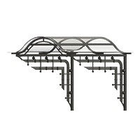 021-Козырек кованый