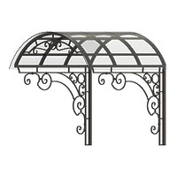 008-Козырек кованый