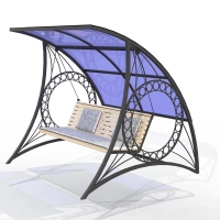 001-Качели садовые