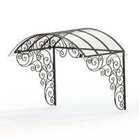 001-Козырек кованый