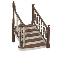 017-Лестница стенд