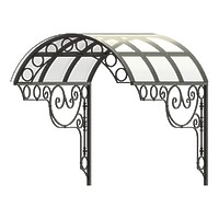 010-Козырек кованый